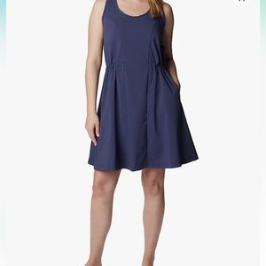 blue petite maxi dress Legacies Strapless Maxi Dress Icy Blue Petite main image 0